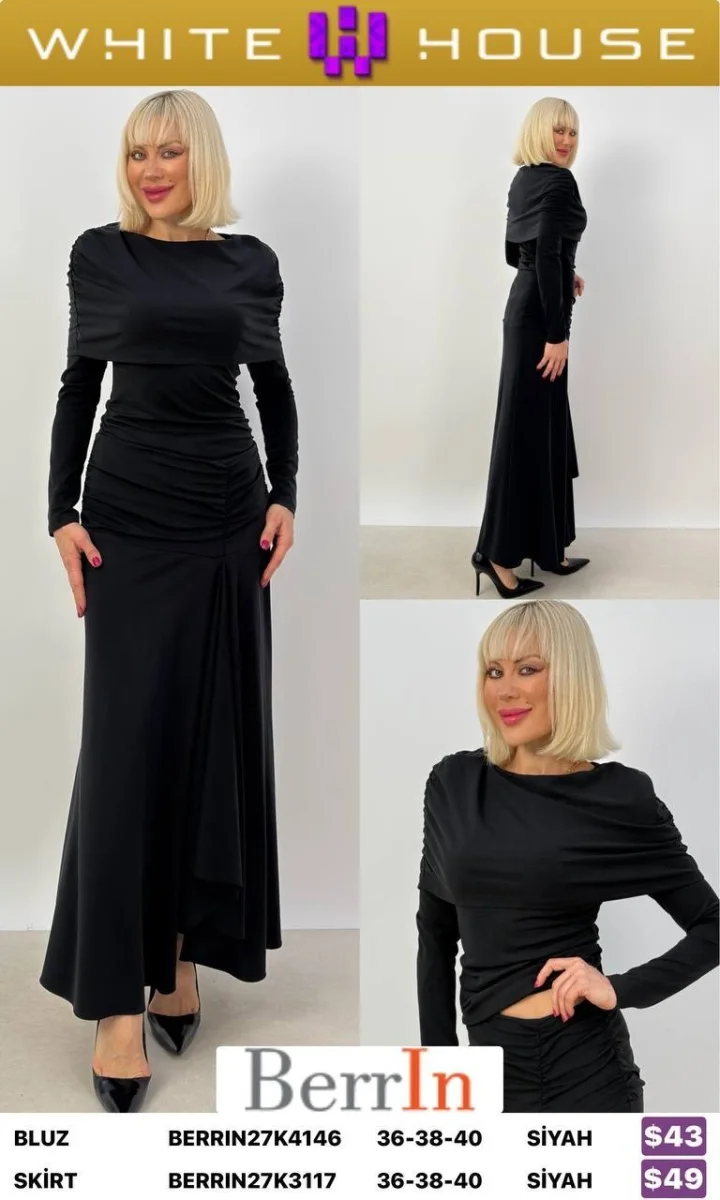 Юбка Berri̇n (Black, модель BERRIN27K3117) оптом