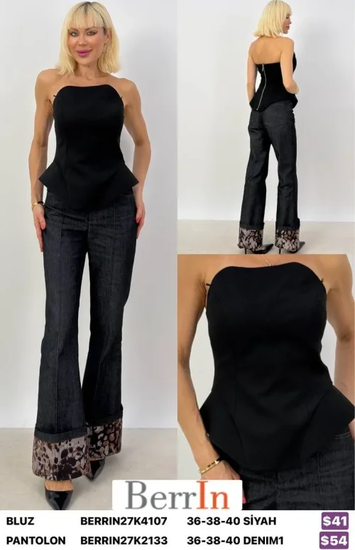 Брюки Berri̇n (Black, модель BERRIN27K2133) оптом