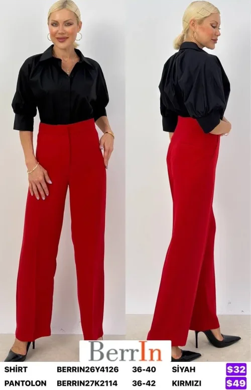Рубашка Berri̇n (Black, модель BERRIN26Y4126) оптом