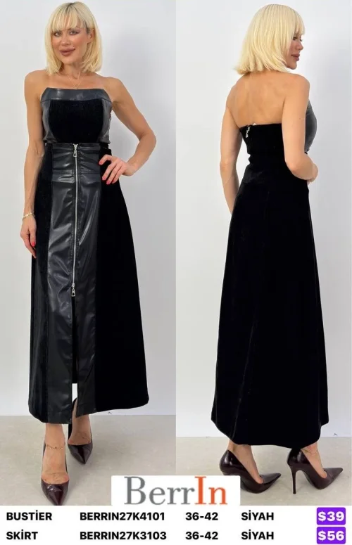 Юбка Berri̇n (Black, модель BERRIN27K3103) оптом