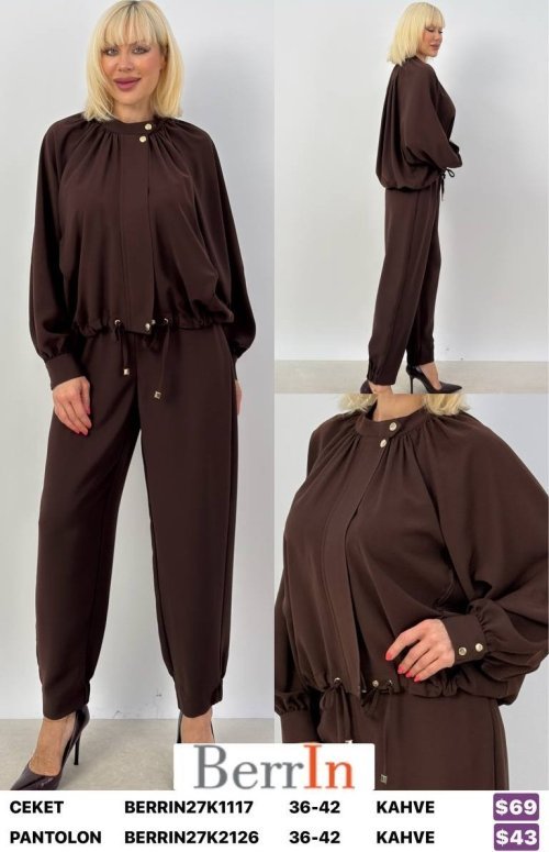 Брюки Berri̇n (Brown, модель BERRIN27K2126) оптом