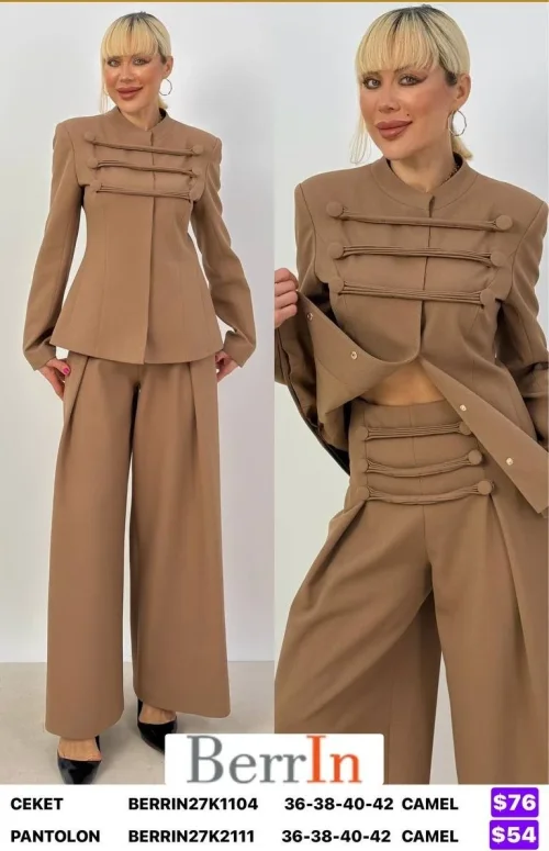 Брюки Berri̇n (Camel, модель BERRIN27K2111) оптом