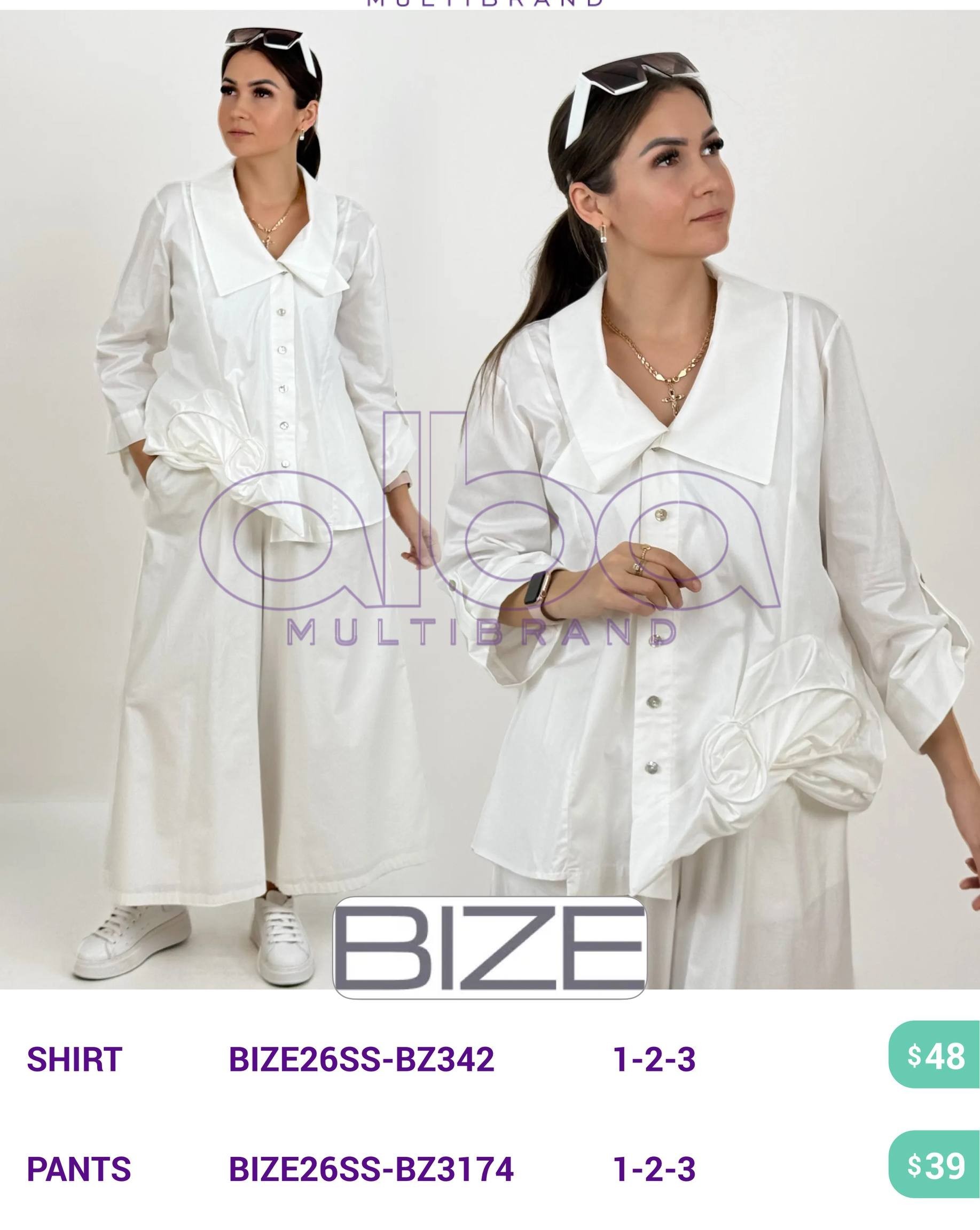 Брюки BIZE (модель BIZE26SS-BZ3174) оптом