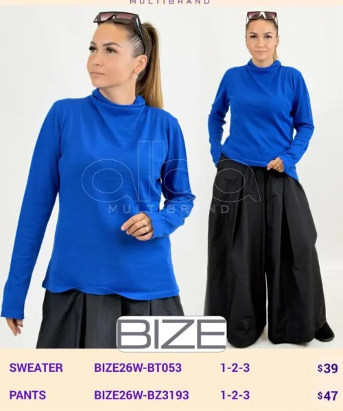 Свитер BIZE (Not specified, модель BIZE26W-BT053) оптом