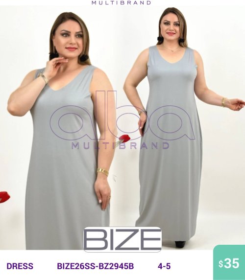 Платье BIZE (модель BIZE26SS-BZ2945B) оптом