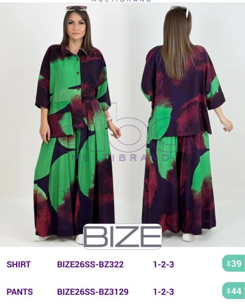 Брюки BIZE (модель BIZE26SS-BZ3129) оптом