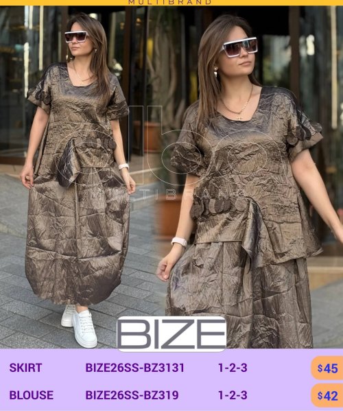 Блузка BIZE (модель BIZE26SS-BZ319) оптом