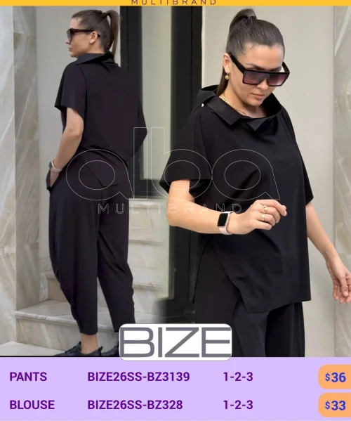 Блузка BIZE (модель BIZE26SS-BZ328) оптом