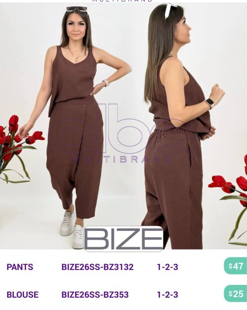 Брюки BIZE (модель BIZE26SS-BZ3132) оптом