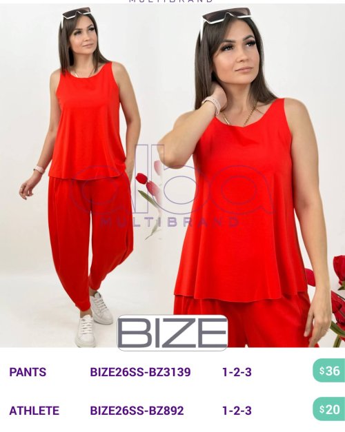 Брюки BIZE (модель BIZE26SS-BZ3139) оптом