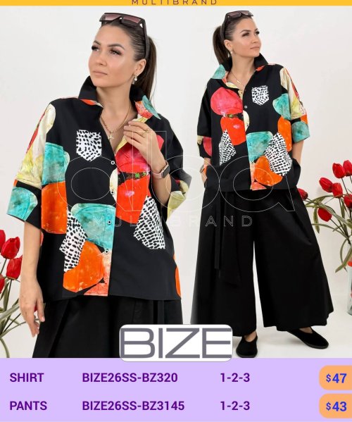 Брюки BIZE (модель BIZE26SS-BZ3145) оптом