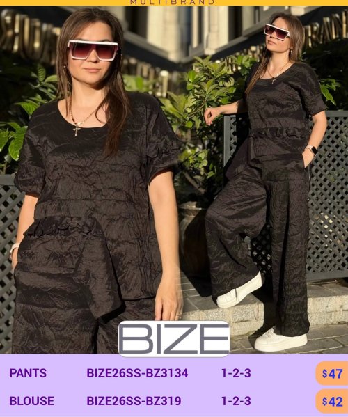 Блузка BIZE (модель BIZE26SS-BZ319) оптом