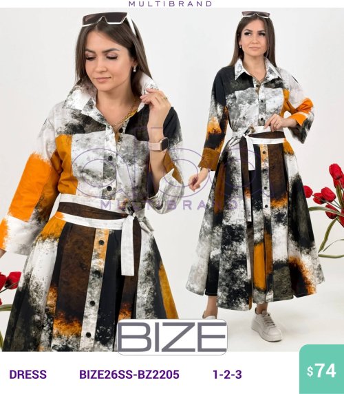 Платье BIZE (модель BIZE26SS-BZ2205) оптом