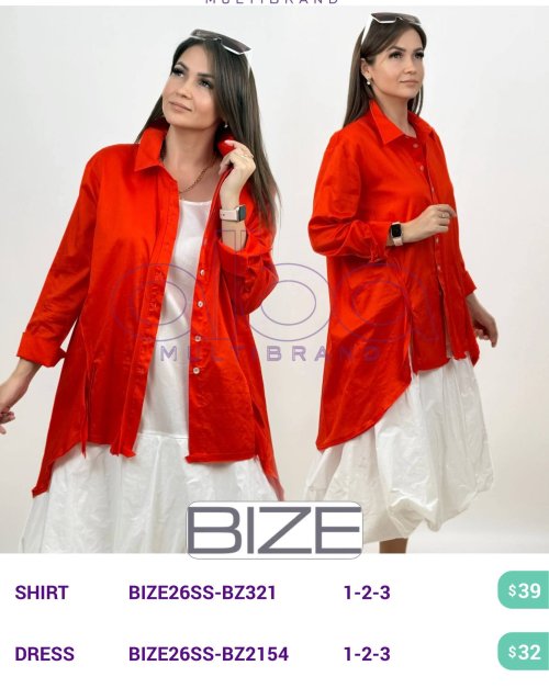 Платье BIZE (модель BIZE26SS-BZ2154) оптом