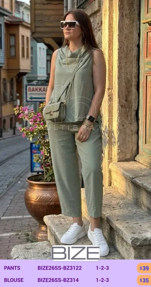 Блузка BIZE (модель BIZE26SS-BZ314) оптом