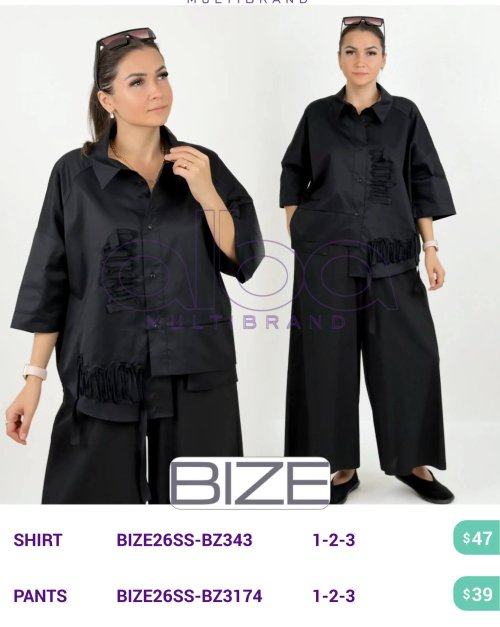 Брюки BIZE (модель BIZE26SS-BZ3174) оптом