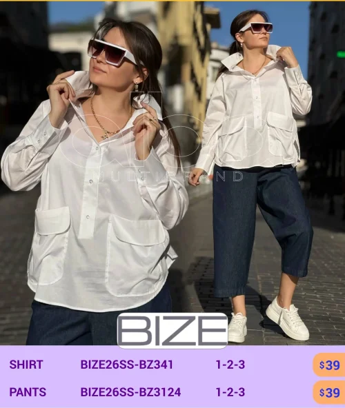 Брюки BIZE (модель BIZE26SS-BZ341) оптом