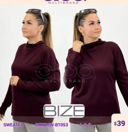 Свитер BIZE (Not specified, модель BIZE26W-BT053) оптом