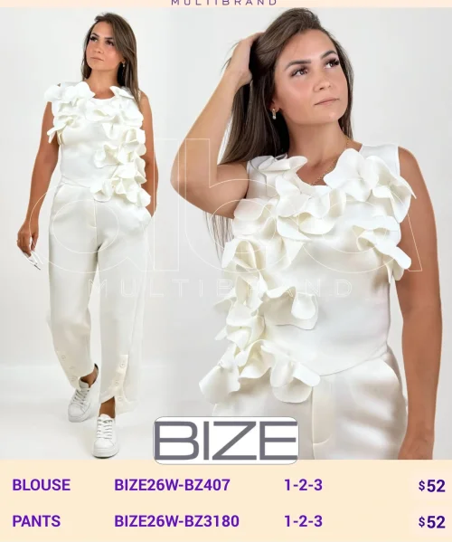 Блузка BIZE (модель BIZE26W-BZ407) оптом