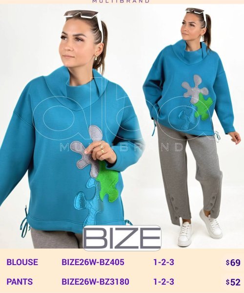 Блузка BIZE (модель BIZE26W-BZ405) оптом