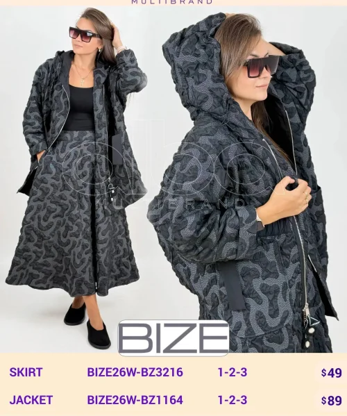 Жакет BIZE (Not specified, модель BIZE26W-BZ1164) оптом