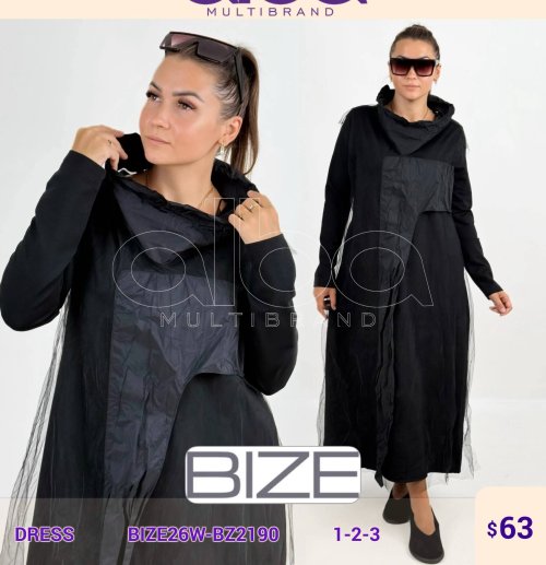 Платье BIZE (Not specified, модель BIZE26W-BZ2190) оптом