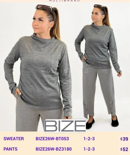 Свитер BIZE (Not specified, модель BIZE26W-BT053) оптом