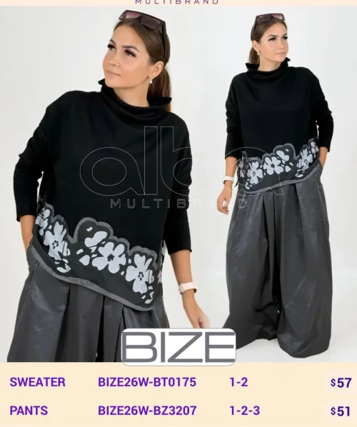 Свитер BIZE (Not specified, модель BIZE26W-BT0175) оптом
