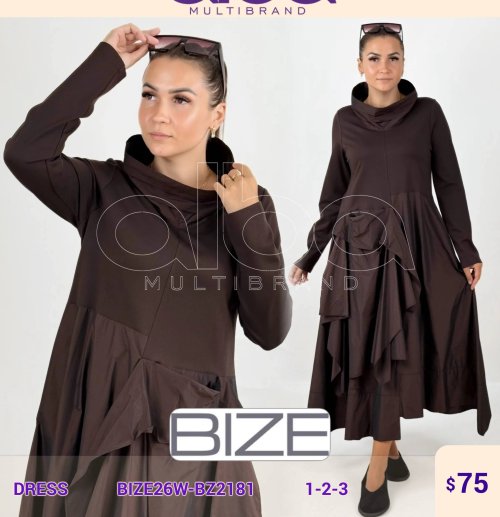 Платье BIZE (Not specified, модель BIZE26W-BZ2181) оптом