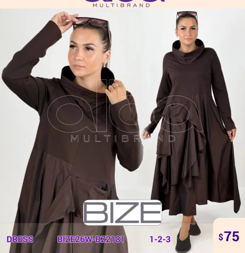 Платье BIZE (Not specified, модель BIZE26W-BZ2181) оптом