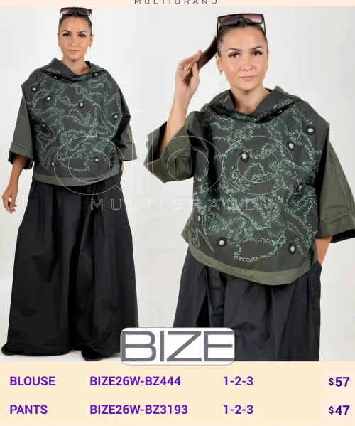Блузка BIZE (модель BIZE26W-BZ444) оптом