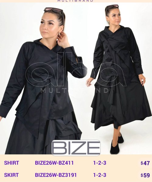 Рубашка BIZE (Not specified, модель BIZE26W-BZ411) оптом