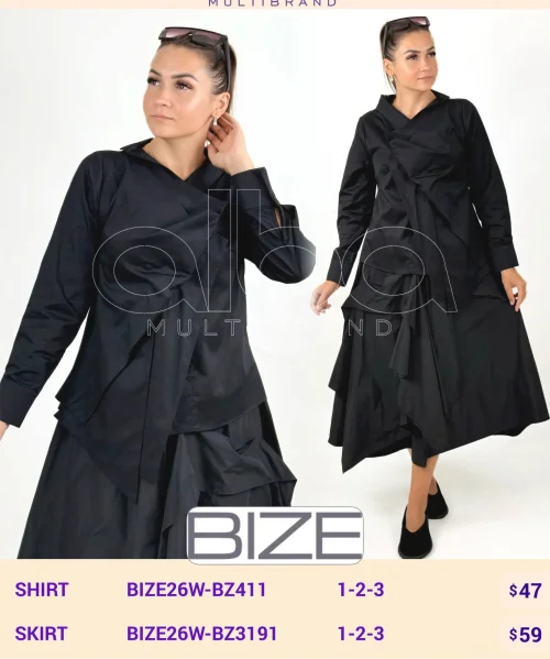 Рубашка BIZE (Not specified, модель BIZE26W-BZ411) оптом