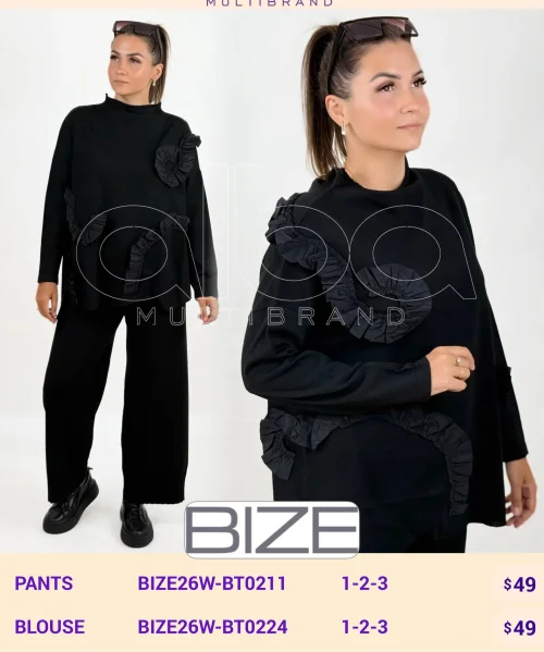 Блузка BIZE (модель BIZE26W-BT0224) оптом