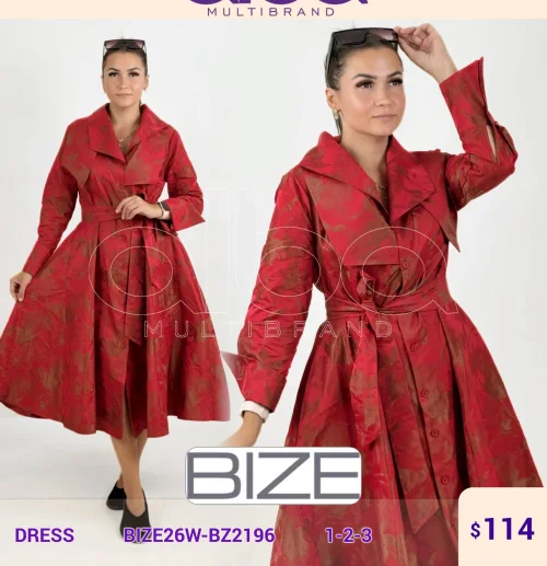 Платье BIZE (Not specified, модель BIZE26W-BZ2196) оптом