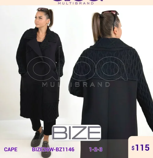 Накидка BIZE (Not specified, модель BIZE26W-BZ1146) оптом