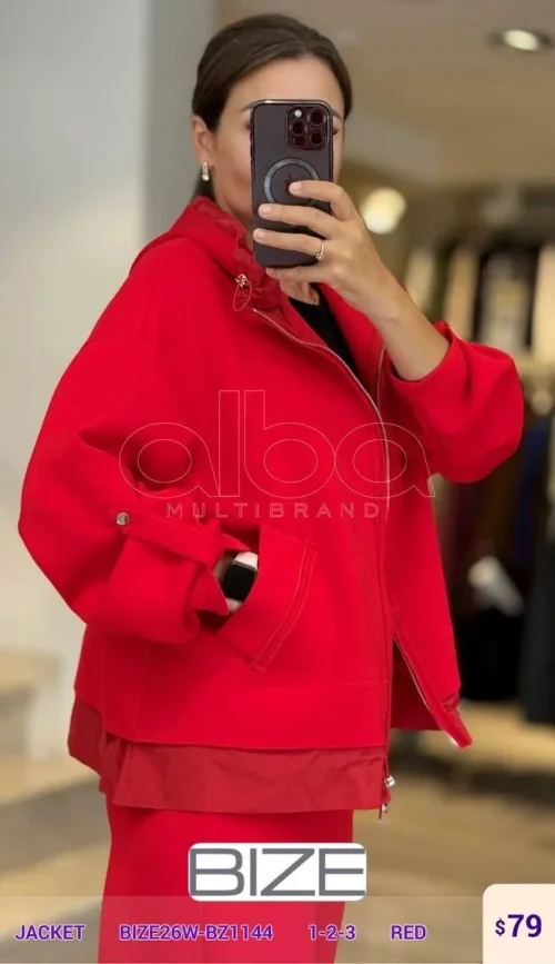 Жакет BIZE (Red, модель BIZE26W) оптом
