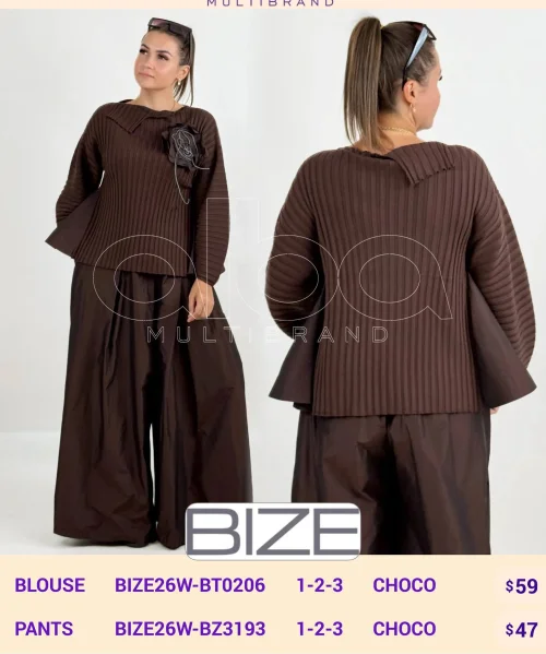 Блузка BIZE (Not specified, модель BIZE26W-BT0206) оптом