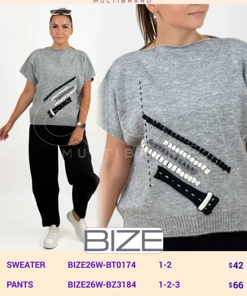 Брюки BIZE (модель BIZE26W-BZ3184) оптом