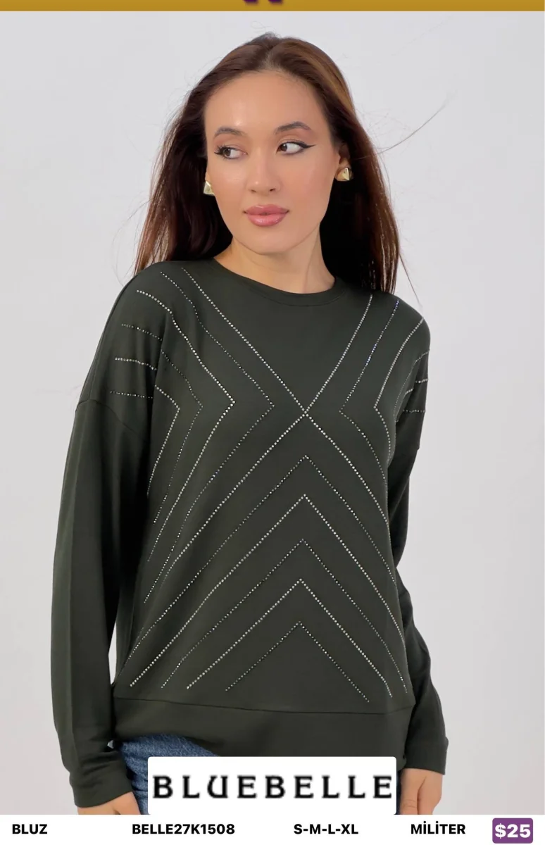 Блузка Bluebelle (Olive, модель BELLE27K1508) оптом