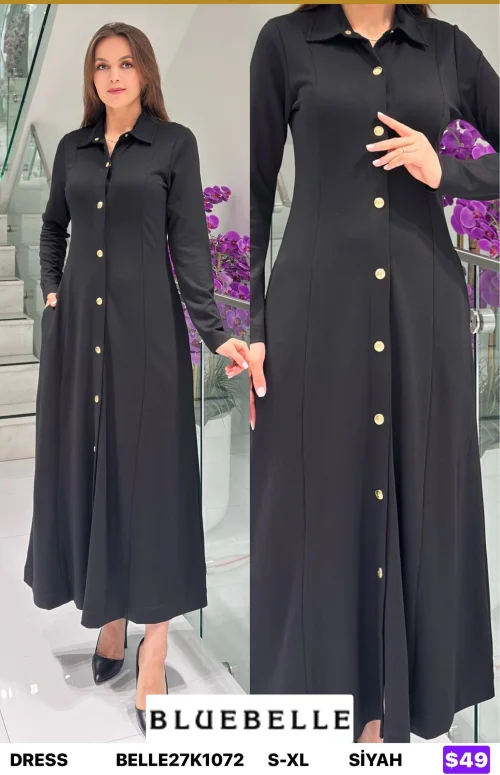 Платье Bluebelle (Black, модель BELLE27K1072) оптом