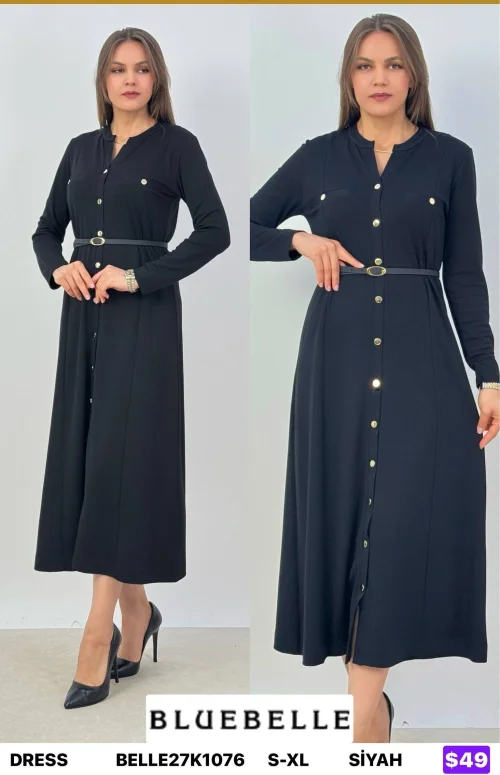 Платье Bluebelle (Black, модель BELLE27K1076) оптом
