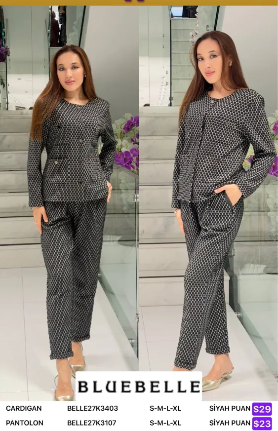 Брюки Bluebelle (Black, модель BELLE27K3107) оптом