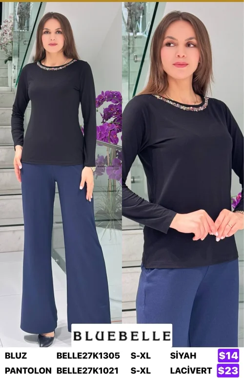 Брюки Bluebelle (Navy, модель BELLE27K1021) оптом