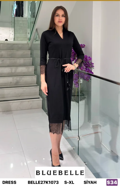 Платье Bluebelle (Black, модель BELLE27K1073) оптом