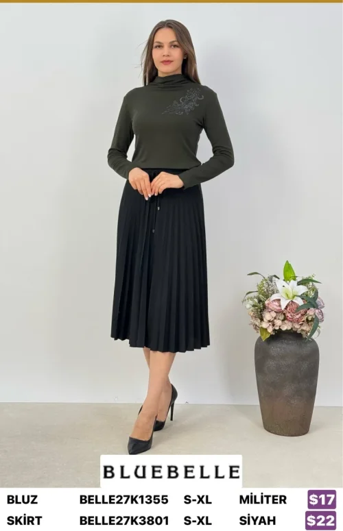 Юбка Bluebelle (Black, модель BELLE27K3801) оптом