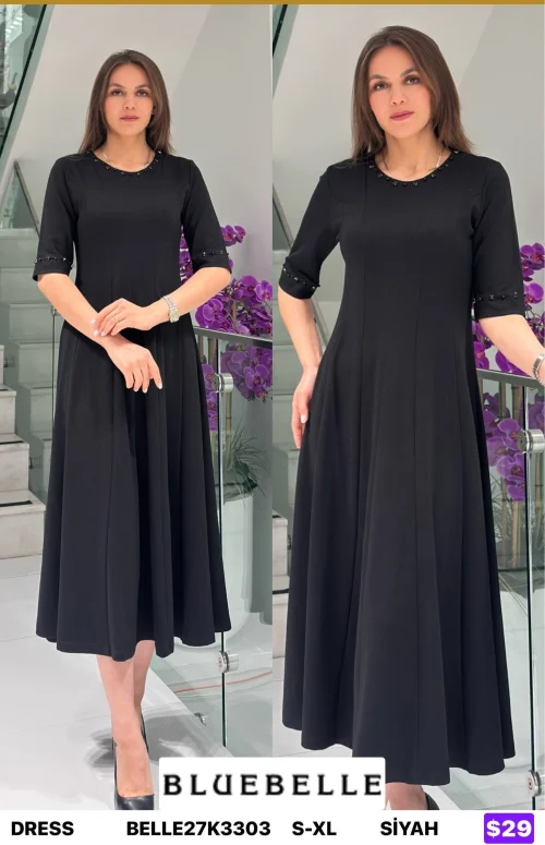 Платье Bluebelle (Black, модель BELLE27K3303) оптом
