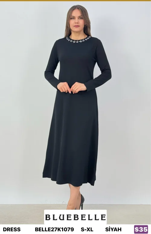 Платье Bluebelle (Black, модель BELLE27K1079) оптом