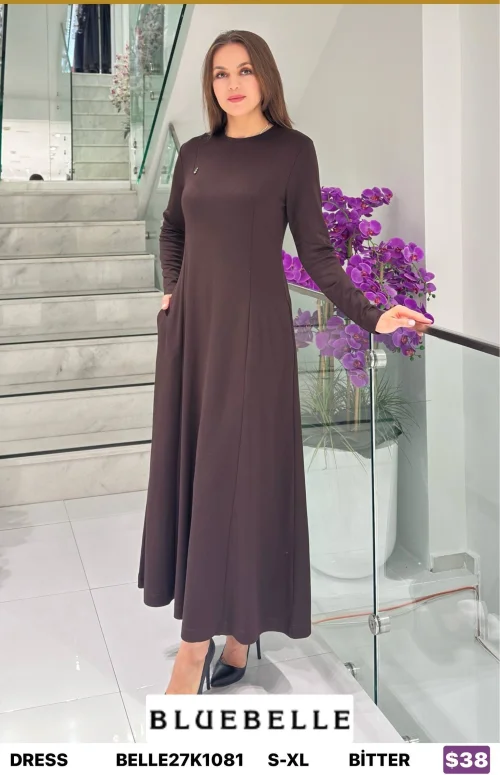 Платье Bluebelle (Brown, модель BELLE27K1081) оптом