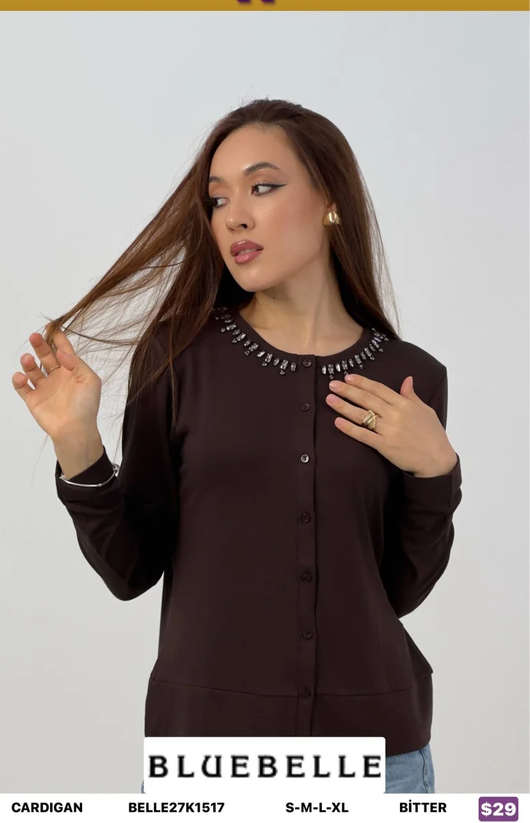 Кардиган Bluebelle (Brown, модель BELLE27K1517) оптом